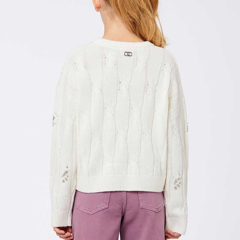 Minime Sweater - White
