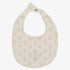 Geo Floral Bib - Cream & Blue