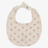 Geo Floral Bib - Cream & Pink