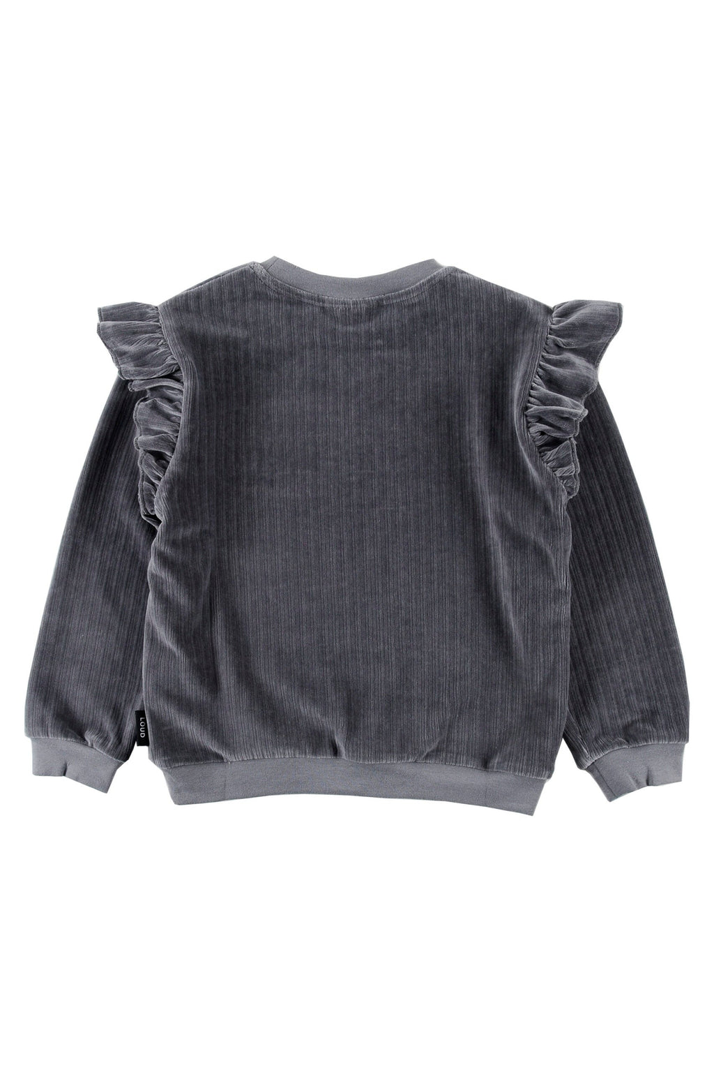 Loud Apparel Ruffles Sweater - Asphalt