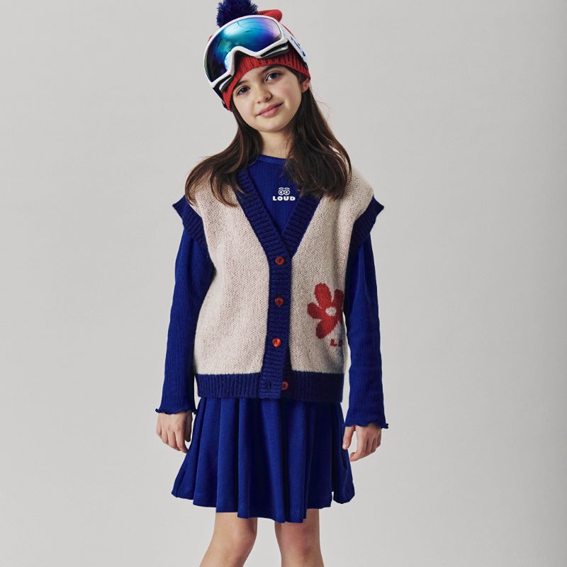 Flower Vest - Sand