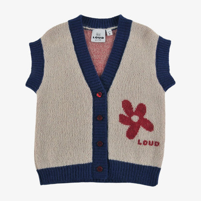 Flower Vest - Sand