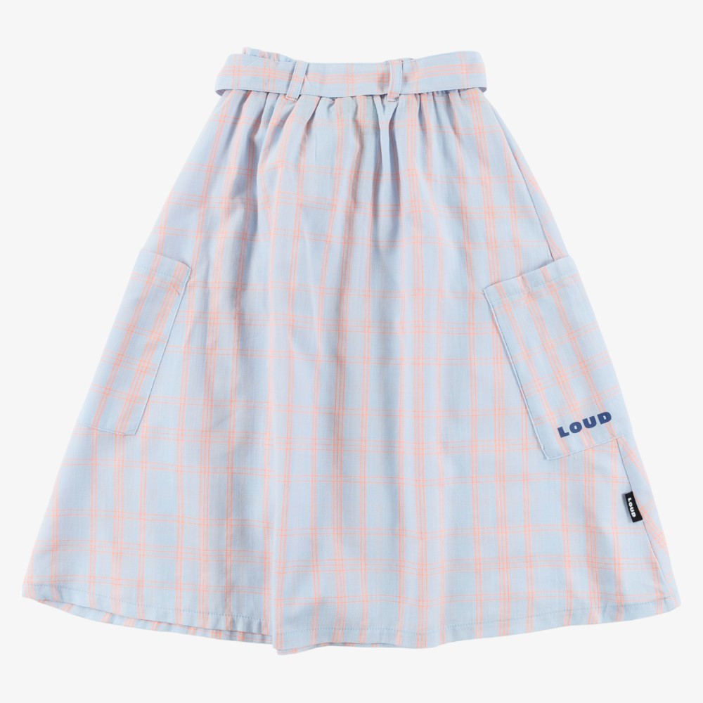 Palma Skirt - Neon Check