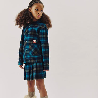 Pleat Skirt - Check