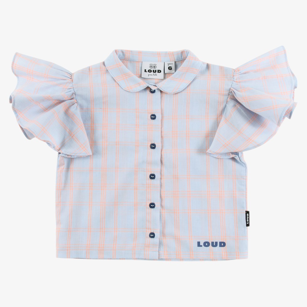 Alba Shirt - Neon Check