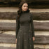 Solid Turtleneck - Grey