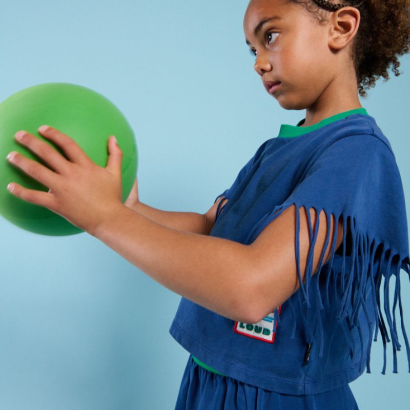 Embroidered Patch T-Shirt - Navy