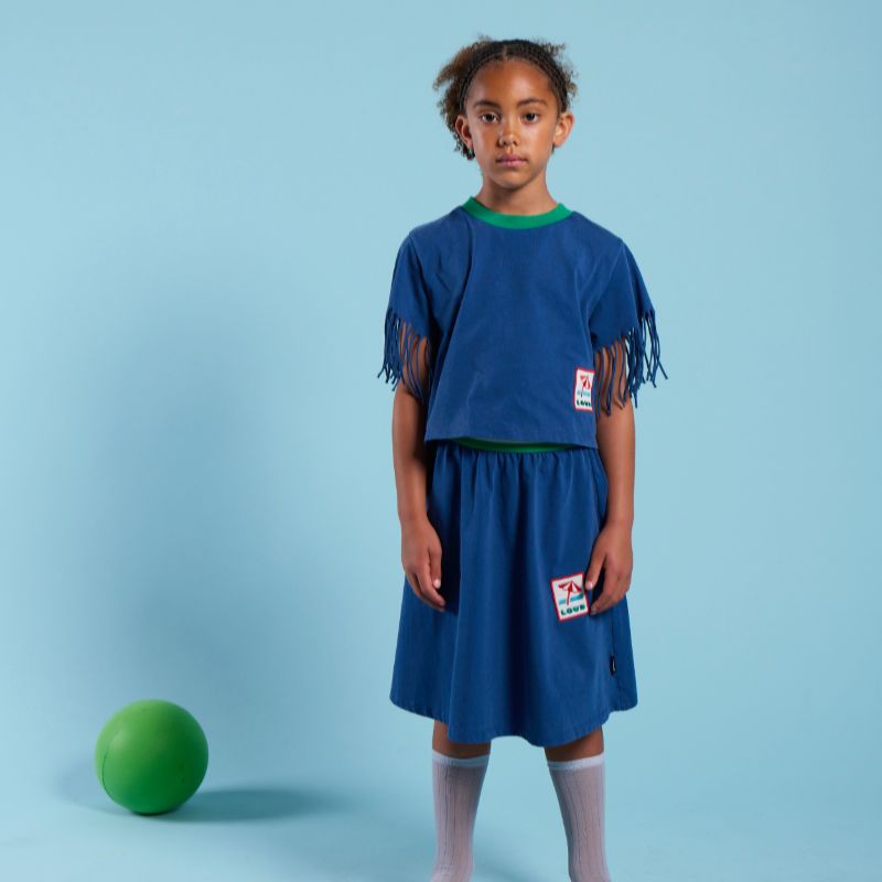 Embroidered Patch T-Shirt - Navy