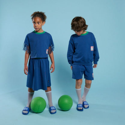 Embroidered Patch T-Shirt - Navy