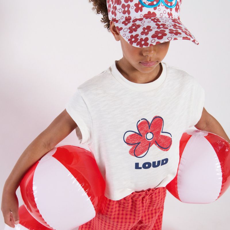 Flower T-Shirt - Gardenia