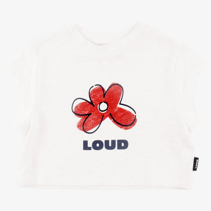 Flower T-Shirt - Gardenia