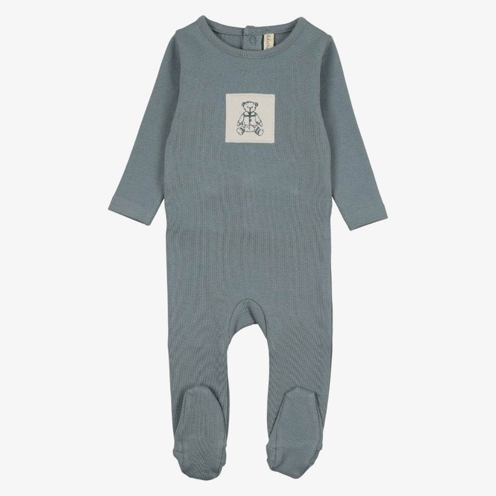 Graphic Tag Footie - Ocean