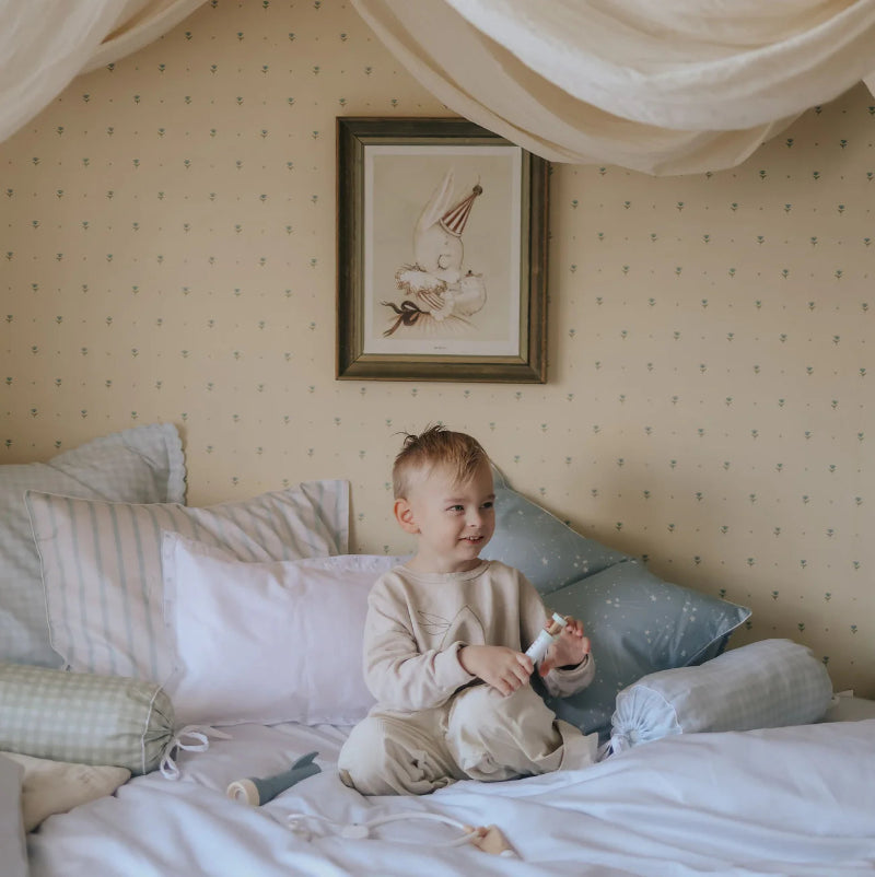 Toddler Pillowcase - Embrd Stars