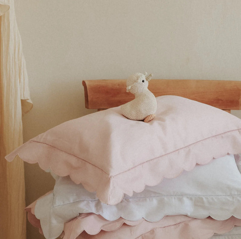 Toddler Pillowcase - Scallop Rose