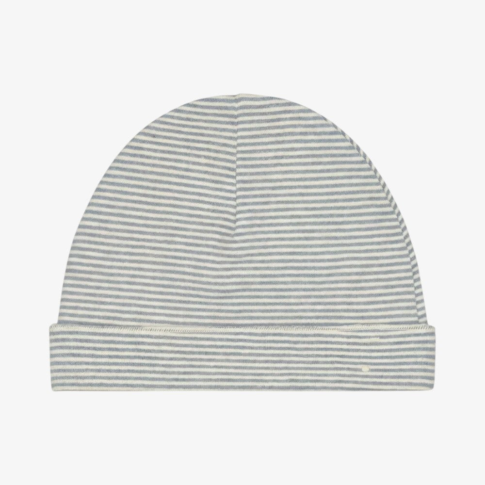 Beanie - Stone Grey &amp; Cream