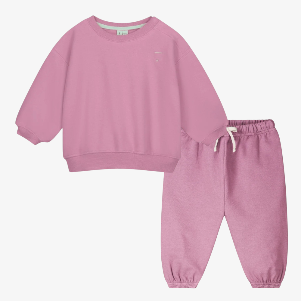 Sweatshirt And Pants - Bubblegum