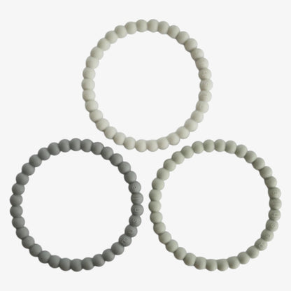 Pearl Teether Bracelet  - Steel Dove Stone