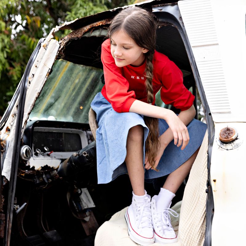 Hollis Maxi Skirt - Denim