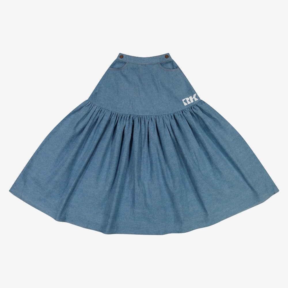 Hollis Maxi Skirt - Denim