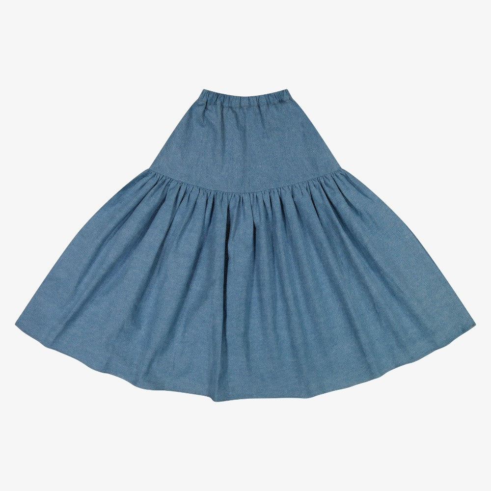 Hollis Maxi Skirt - Denim