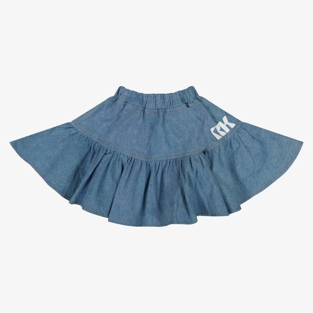 Hollis Short Skirt - Denim