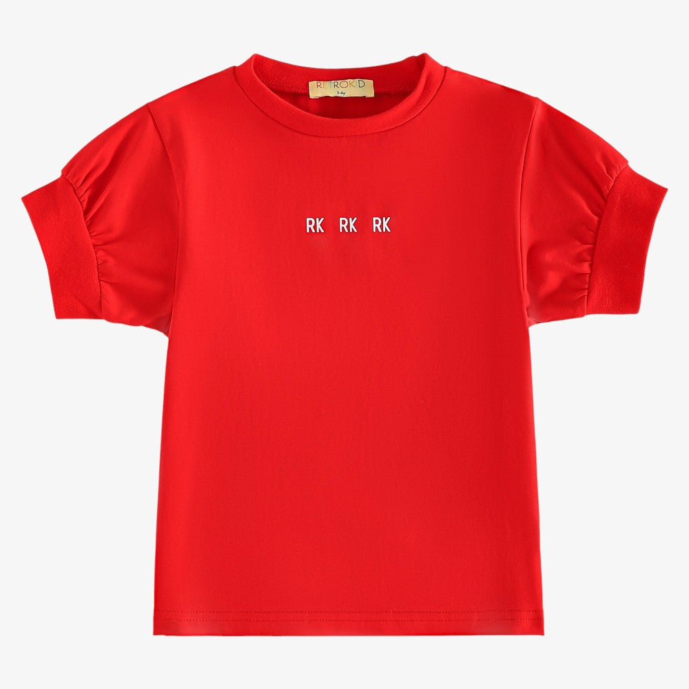 Hollis Logo Tee SS - Red