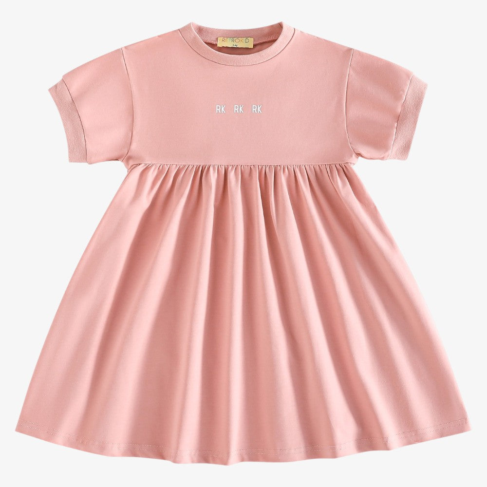 Hollis Logo Dress - Pink
