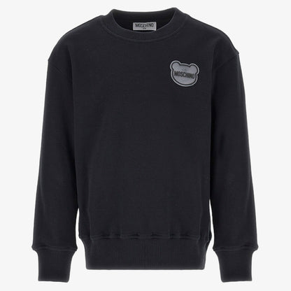 Logo Patch Sweatshirt - Black