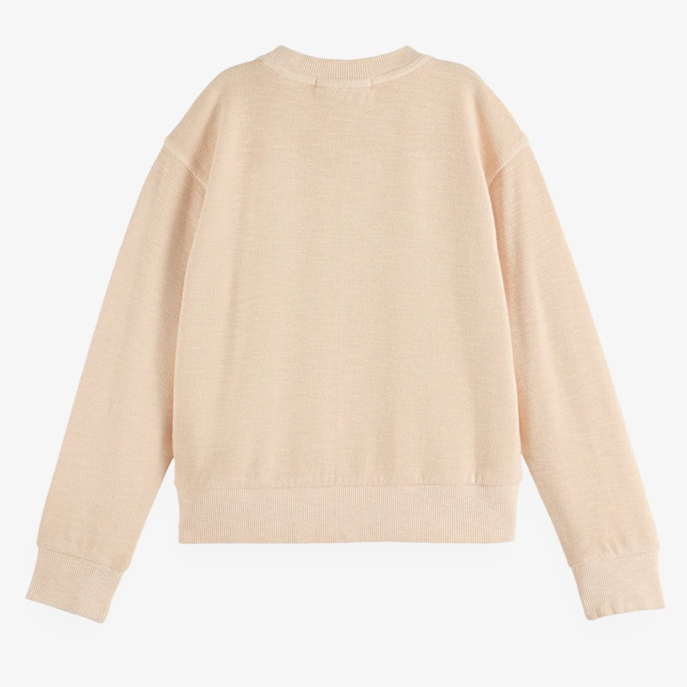 Artwork Sweatshirt - Peach