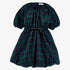 Balloon Sleeve Dress - Green