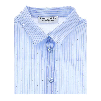 Shirt With Stones - Blue