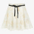 Embroidered Skirt - Offwhite