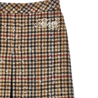 Houndstooth Skirt - Multi