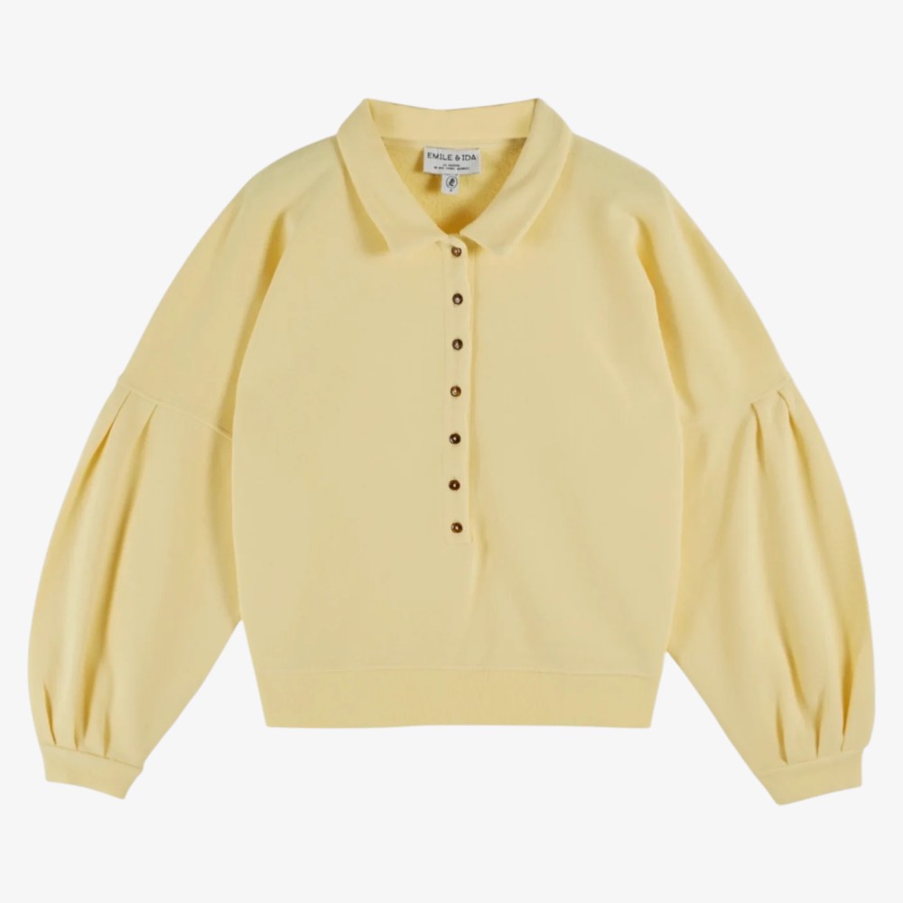 Polo Sweatshirt - Mimosa
