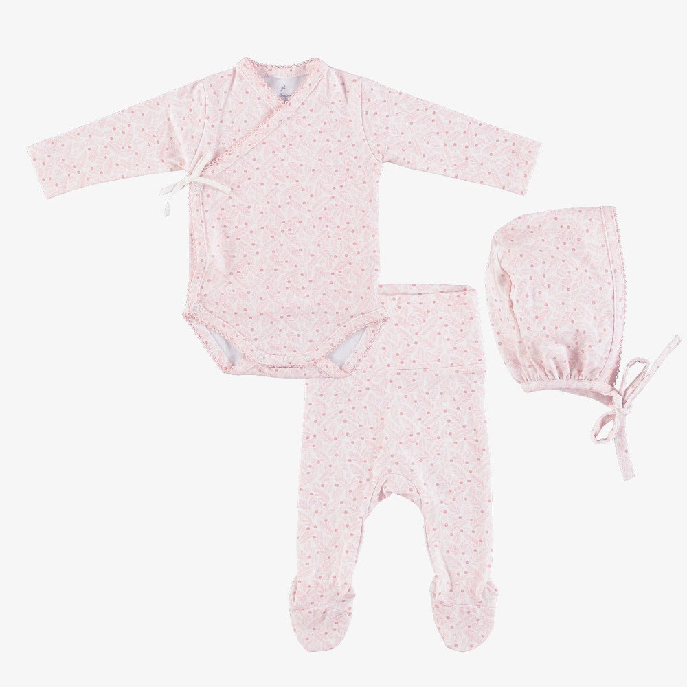 Idra Wrap 3 Piece Set - Pink