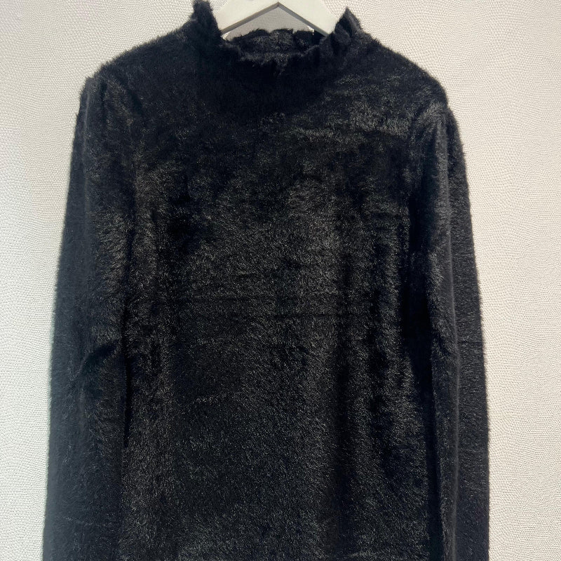 Mohair Logo Sweater - Black