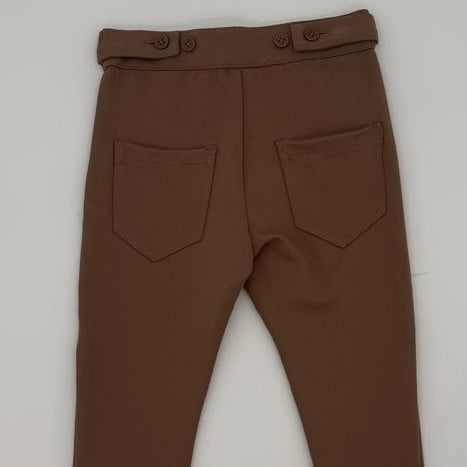 Noel Stretch Pants - Mocha