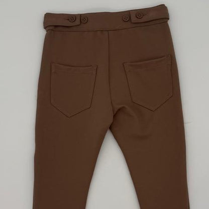 Noel Stretch Pants - Mocha