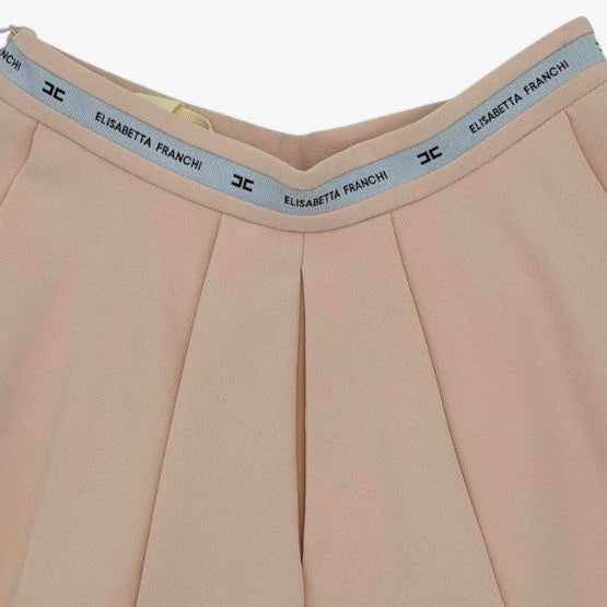 Logo Ribbon Skirt - Ivory &amp; Rose
