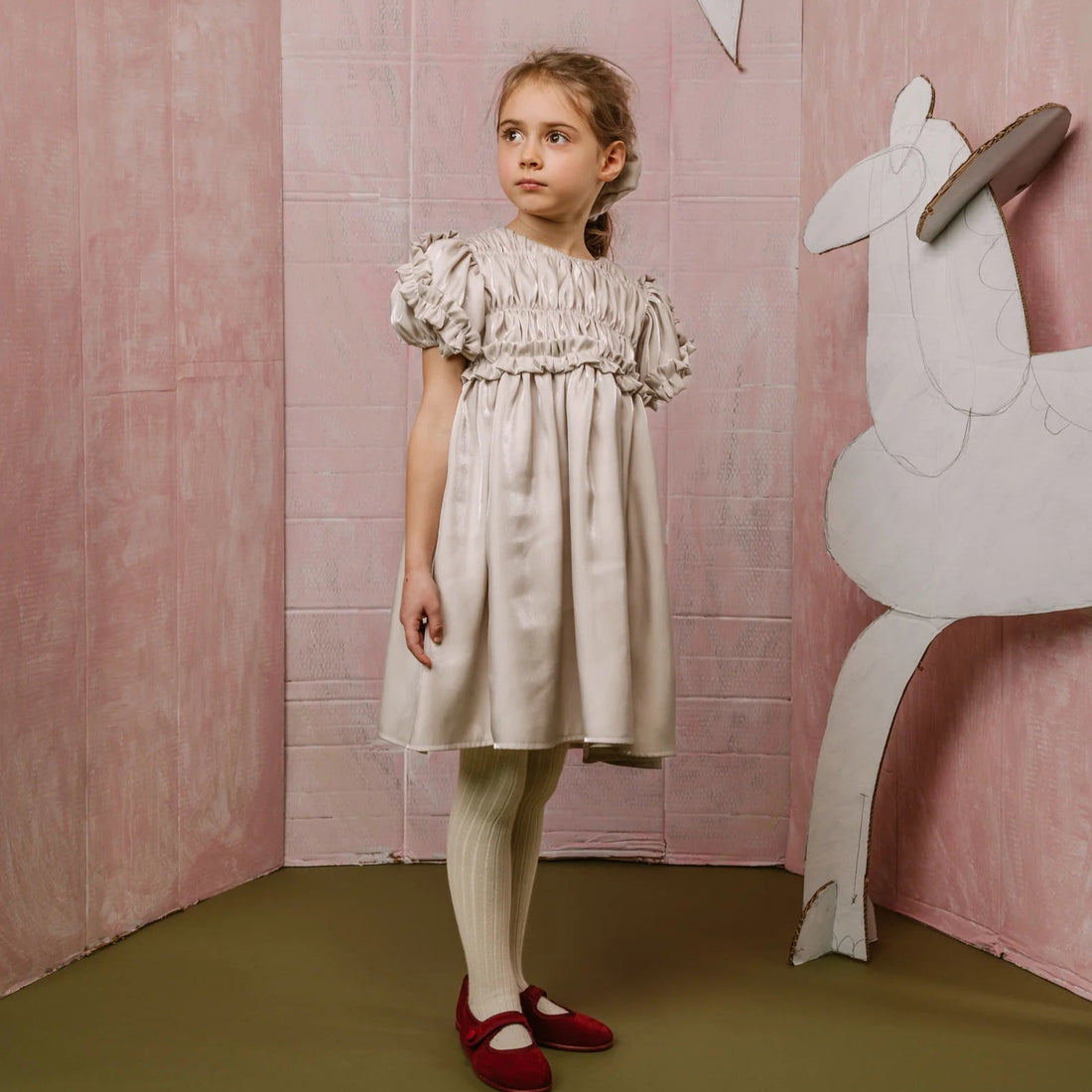 Luna Dress - Beige