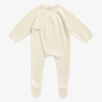 Cashmere Footie - Ivory