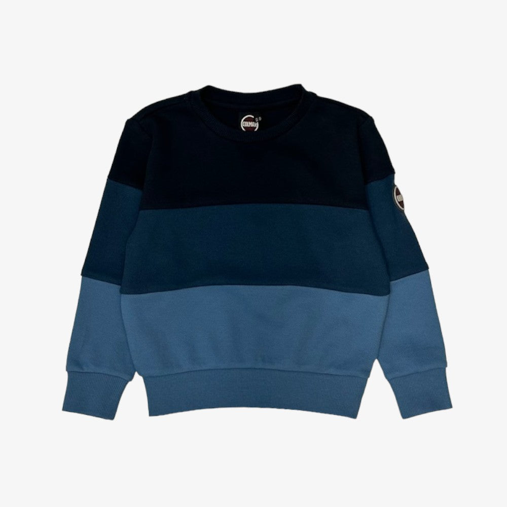 Colmar Stripe Sweatshirt - Navy Blue