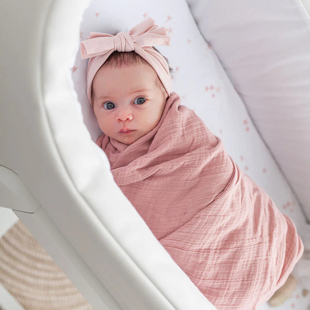 Crib Sheet 2 Pack - Mauve Star
