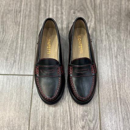 Leather Loafer - Black