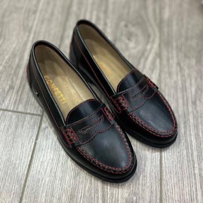 Leather Loafer - Black