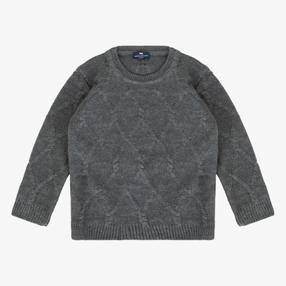 Girocollo Sweater - Dark Grey