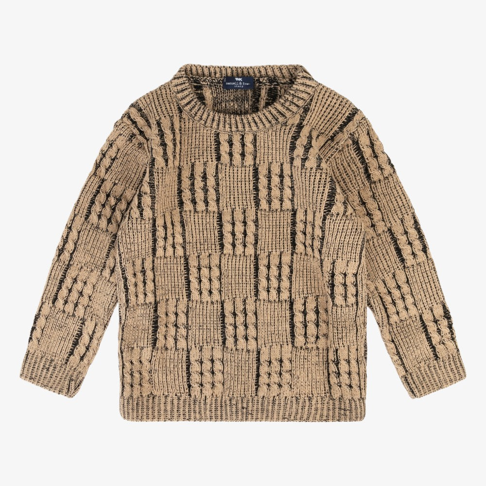 Girocollo Sweater - Camel