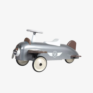 Baghera Ride-On Speedster Plane  - Silver