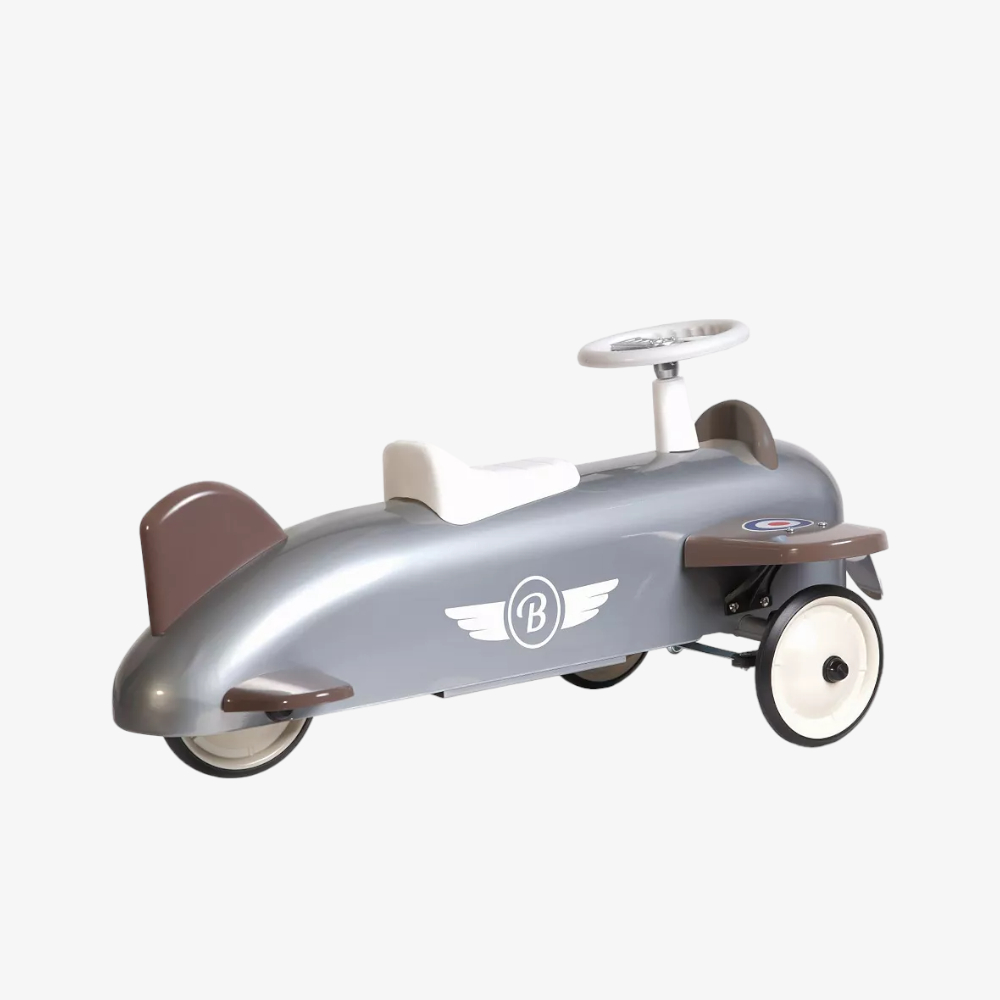 Ride-On Speedster Plane  - Silver