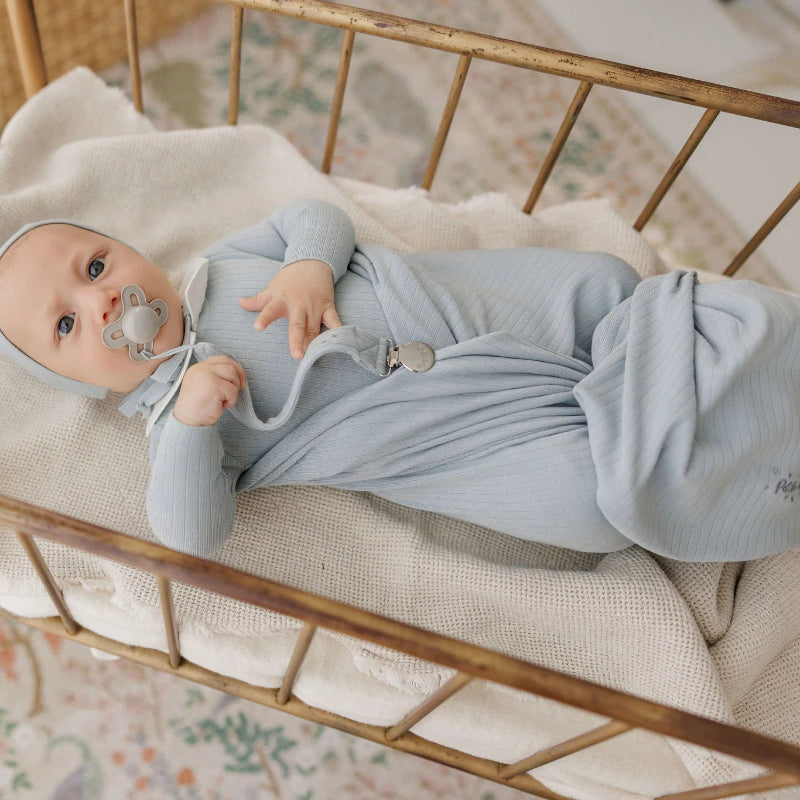 Embroidered Take Me Home Set - Blue